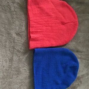 Two beanies